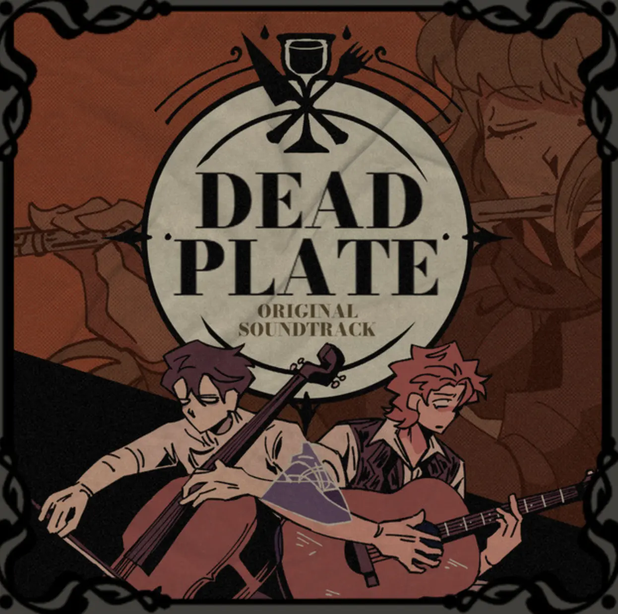 Dead Plate official game art background featuring Rody and Vincent
