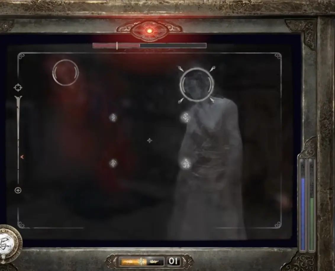 Premium film use during a high-pressure encounter in Fatal Frame 2 Remake