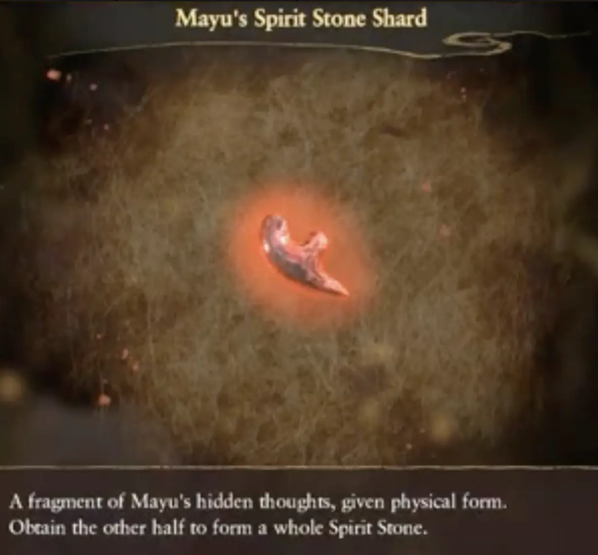 Fatal Frame 2 Remake Mayu's Spirit Stone Shard reward
