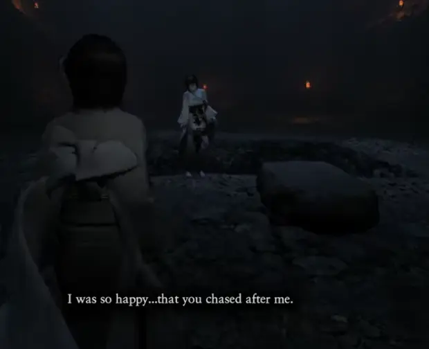 Fatal Frame 2 Remake Fatal Frame hit on Sae during Remaining Sun speed kill attempt