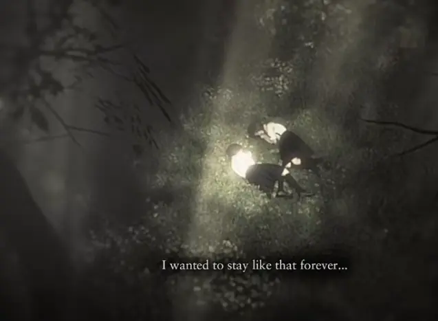 Sprouting Wings ending scene in Fatal Frame 2 Remake