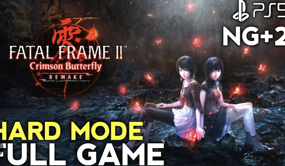 New Game Plus or side-story progression screen in Fatal Frame Crimson Butterfly Remake